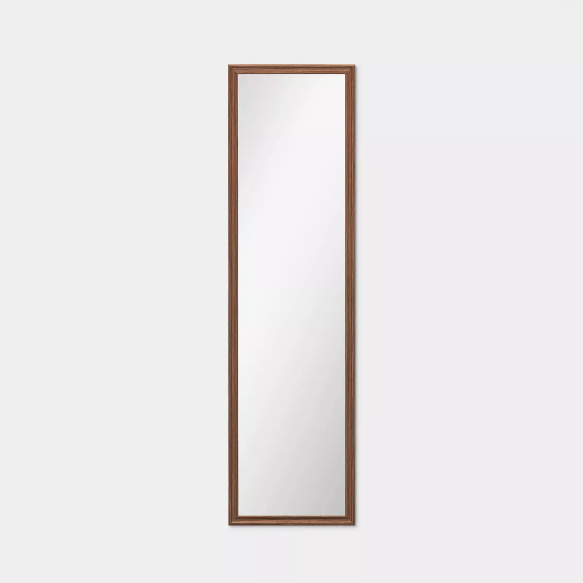 13.5"X49.5" Mirror Walnut Brown - Room Essentials™