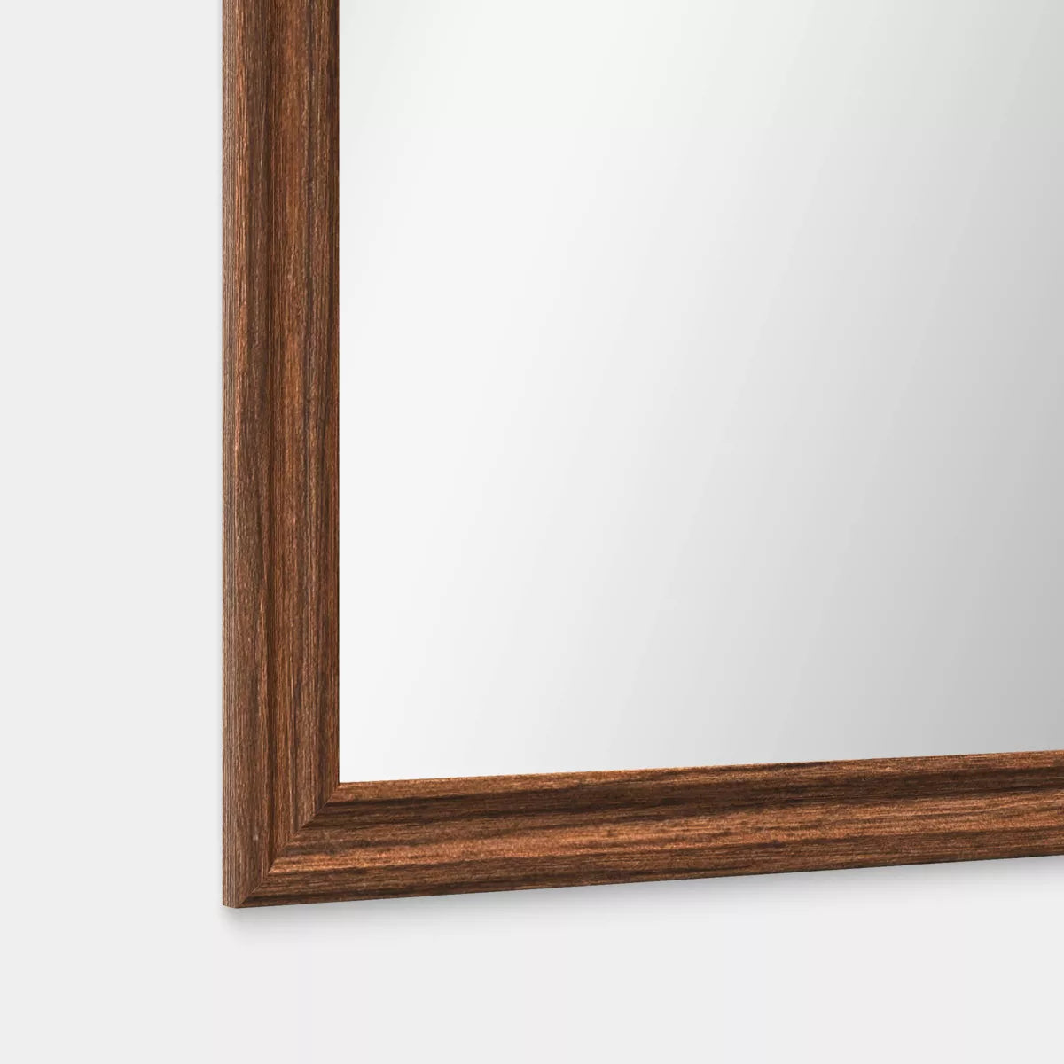 13.5"X49.5" Mirror Walnut Brown - Room Essentials™